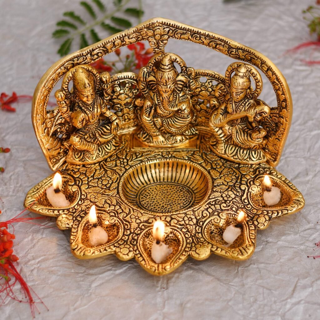 Best selling Diyas This Diwali 1 Laxmi Ganesh Saraswati Idol Diya